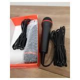 Drimoor 2Pack 13ft Wired USB Microphone for Rock Band, Guitar Hero, Let