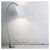 Drum Lamp Shade Beige Linen Lampshade for Table Lamp Floor Lampshade 5.5\" Top x 5.5\" Bottom x 7.8\" High Office/Home Decor, Easy Assembly - Retail: $25