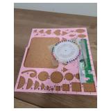 One Quilling tool, Damage See Photos Naroote Tweezer Pins Slotted Kit Artwork Quilling Tool for Paper Flowers Quilling Supplies Paper Quilling Kit, 4pcs Paper Set Quilling Tools Template Mould Board T