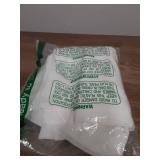 HOMEIDEAS Non-See-Through White Privacy Sheer Kitchen Curtains 36 Inches Long 2 Panels Set Light Filtering Short Tier Curtains for Living Room Bedroom Cafe Window Drapes W30xL36 - Retail: $18