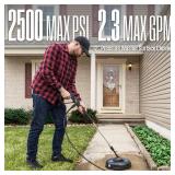 Westinghouse PWSC12 12\" Pressure Washer Surface Cleaner Attachment - 2500 Max PSI, 1/4â Connector - Retail: $26