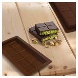 ONE Pack Deep Chocolate Bar Molds, 1Inch Thick Chocolates Bar Molds, Extra Large And Thick Chocolate Molds for Filling Dubai Pistachio Chocolate Bar
