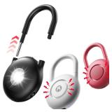 ONE PIECE OU 130dB Personal Alarms for Women â USB-C Rechargeable Self Defense Alarm Keychain with Strobe Light â Loud Personal Safety Alarm for Students & Jogging â Safe for Seniors, B