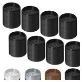 Bed Risers 1 inch, 2 inch, 3 inch, 4 inch Heavy Duty, Adjustable Furniture Riser for Table Desk Couch Sofa Chair Refrigerator Washing Machine, Stackable Bed Raisers Blocks (Black 8 Pack, 1+1+1 inch) -