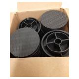 Bed Risers 1 inch, 2 inch, 3 inch, 4 inch Heavy Duty, Adjustable Furniture Riser for Table Desk Couch Sofa Chair Refrigerator Washing Machine, Stackable Bed Raisers Blocks (Black 8 Pack, 1+1+1 inch) -