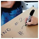 Sharpie King Size Permanent Marker, Large Chisel Tip, Great for Poster Boards, Assorted, 4 Count - Retail: $8