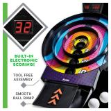 Pre Owned,Powers On May or is Missing Pieces Franklin Sports Whirl Ball Arcade Game - Game Room Ready Tool Free Arcade Game - Auto Scoring Electronics with Arcade Ball Return Ramp Great for Kids and F