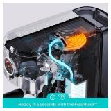 CASABREWS 5418 PRO Espresso Machine 20 Bar, Upgraded Espresso Maker with Powerful Steam Milk Frother, Stainless Steel Coffee Machine with Fast Heating System for Cappuccino, Latte, Silver - Retail: $1