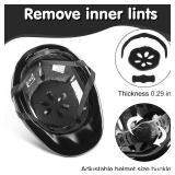 Adjustable Horse Riding Kids Helmet Equestrian for 2 to 6 Years Old, S Size and Head Size 49 to 55cm (Black) - Retail: $38