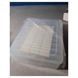 Bead Organizer Box, 30pcs Small Clear Plastic Storage Containers, Craft Storage Box Features Hinged Lid and Labels, Mini Boxes for Bracelets, Jewelry, Diamonds, Clay Beads, Screws, Seeds, Small Parts 