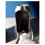 HAMITOR Toilet Bowl Brush Holder Set: Bathroom Deep Cleaning Toilet Cleaner Scrubber Under Rim with Curved Bristle for Dead Corner Clean - Hidden Rv Toilet Decorative Accessories with Caddy- Gray - Re