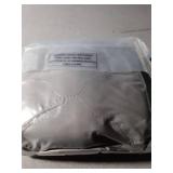 Crib Mattress Protector Sheets Fitted Waterproof Crib Mattress Pad Cover, Noiseless & Machine Wash 100% Absorbent Crib/Toddler Mattress Protector Sheet Quilted, Gray, 52\" x 28\" - Retail: $14