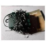 ONLY ONE FairyGlim Outdoor Fairy Lights Battery Operated,20Ft 200LED Green Copper Wire Cluster Lights with Timer,Twinkle Firecracker String Lights, Mini Lights for Christmas Tree Wreath,Warm White,2 P