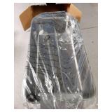 HONGBAKE Meatloaf Pan with Drain Tray, 9 x 5 Inches Loaf Pans with Insert, Nonstick Meat Loaf for Baking, Reduce the Fat and Kick Up the Flavor, Grey - Retail: $15