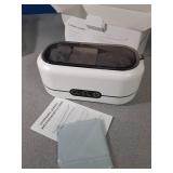 BYASKZIV Ultrasonic Jewelry Cleaner, 48KHz Ultrasonic Cleaner Machine for Jewelry, Eyeglasses, Rings, Watch Strap, Dentures-Dual Cleaning Modes, 304 Stainless Steel Tank - Retail: $26