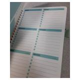 Undated Weekly Planner, Weekly To Do List Notebook with Goal & Habit Tracker Organizer, A5 Weekly Planner Notebook with Spiral Binding, 6.1\" x 8.2\" - Green - Retail: $6