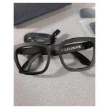 AMZISH AI Smart Glasses with Camera, 8MP HD Camera Glasses, 1080P Video Recording Sunglasses, Real Time Translation, Voice Assistant, Open-Ear Audio for Travel, Meetings & Vlogging