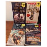 Western Paperback Novel Collection - 6 Book Set