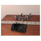 Pewter Fantasy Miniature Figures with Type Slugs