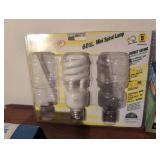 60W LED and CFL Light Bulb Collection