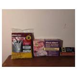 Home Safety Bundle - Shop-Vac Filter, CO Detector, and Matches