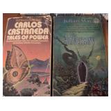 1980s Book Collection - Home Tech Manual & Carlos Castaneda Series