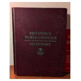1958 Britannica World Language Dictionary with Webster