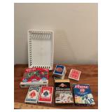 Playing Cards Collection with Puzzle and Card Holder
