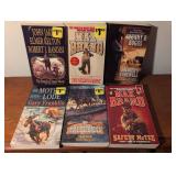 Western Paperback Novel Collection - 6 Book Set