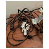 Lot of Power Cords and Extension Cables