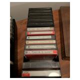 Collection of TDK D90 and Other Audio Cassettes