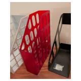 Modern Magazine File Holders Set