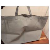 Gray Canvas Tote Bag