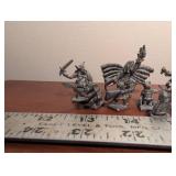 Pewter Fantasy Miniature Figures with Type Slugs