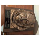 Bronze Profile Wall Relief