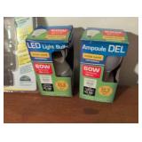 60W LED and CFL Light Bulb Collection