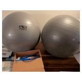 Exercise Ball Set with Pump