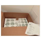 Glass fire cupping jars with finger grips