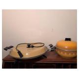 West Bend Electric Skillet Set