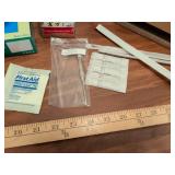 Wood box fat chaser book tip safe moxie roll extinguisher with Ash collector base dish and top holding slots, soothing herbal balm for burns pain relieving medicated plaster large pain relief patches