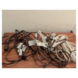 Lot of Power Cords and Extension Cables