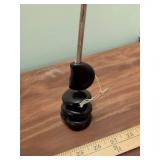 Japanese Porcelain Cookie Jar with Wire Bail