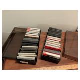 Collection of TDK D90 and Other Audio Cassettes