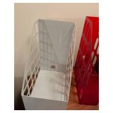 Modern Magazine File Holders Set