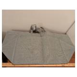 Gray Canvas Tote Bag