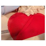 Mixed Fabric Lot with Red Non-Slip Mat