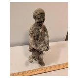 Traditional Asian Clay Figure