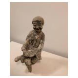 Traditional Asian Clay Figure