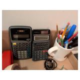 TI-30XA Scientific Calculator Bundle with Casio Calculator