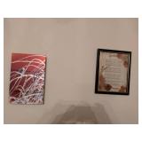 Framed Hymn Sheet Music Art Set